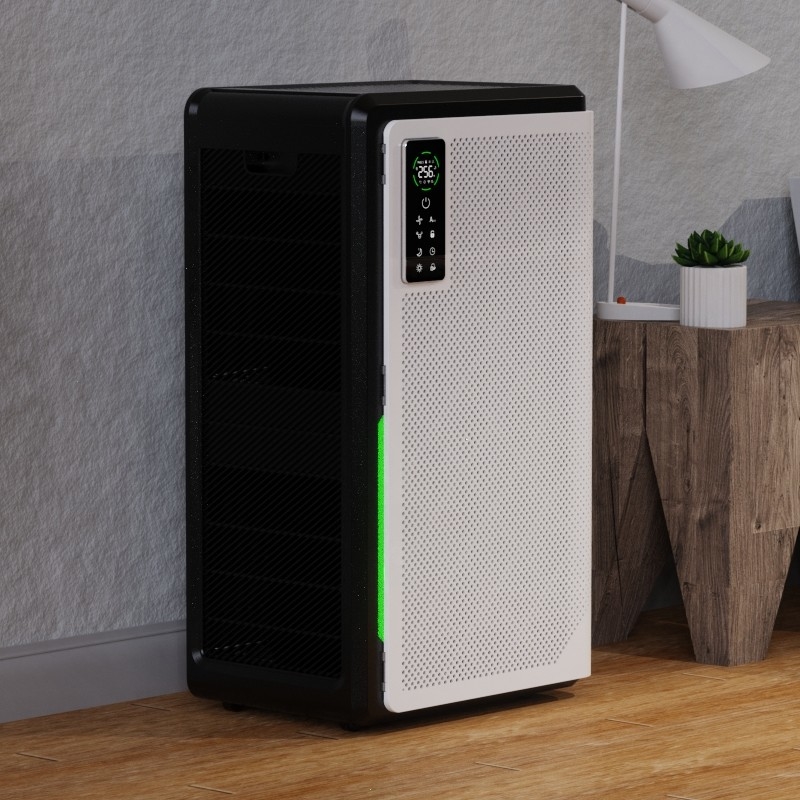 PM 2.5 Particle Whole House Hepa Uv Air Purifier Sterilize Allergens