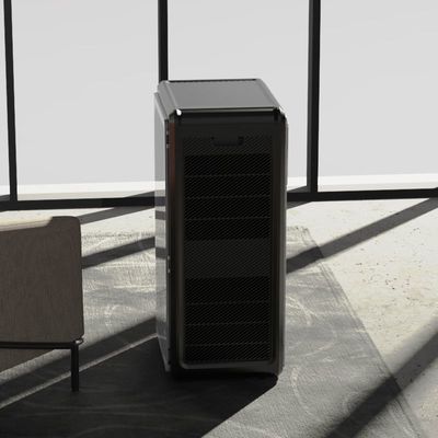 5 ультрафиолетовых светов фильтра Hepa скорости проветривают OEM ABS очистителя материальный